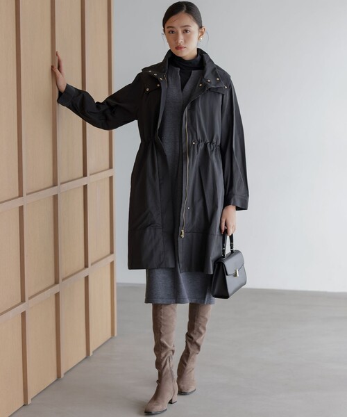 組曲（KUMIKYOKU） ミリタリージャケット モッズコート 中綿ライナー