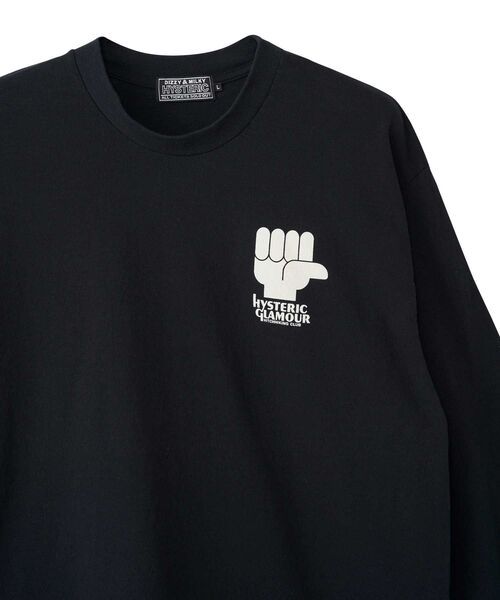 【人気】HYSTERIC GLAMOUR　HYS CLUBポケット付きTシャツ HYSTERIC GLAMOUR - THE HYS CLUB Tシャツ / ホワイト | Tempt