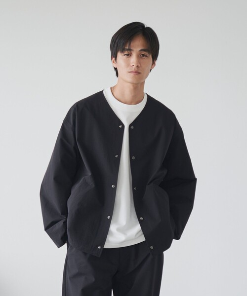 coen（コーエン） ジャケット ノーカラージャケット ハイカーテック