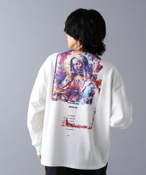 tシャツ A4A/エーフォーエー/L/S TEE MAGDALENA メンズ レディースの画像