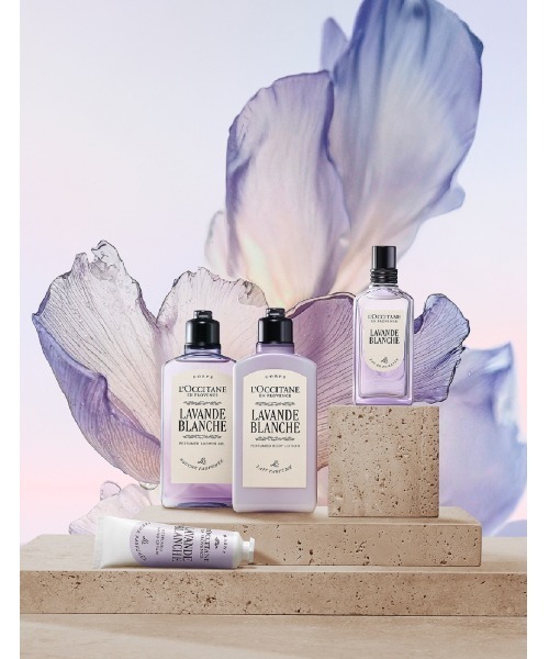 【新品】ロクシタン　ホワイトラベンダー&ラフランスローズ　ボディクリームセット L'OCCITANE（ロクシタン） ボディクリーム ラヴァンドブランシュ