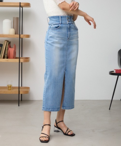 AZUL BY MOUSSY（アズールバイマウジー） デニムスカート 「サイズ
