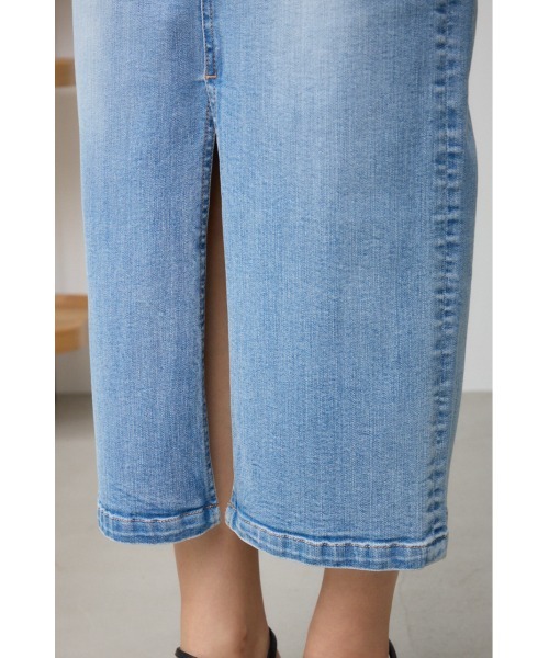 AZUL BY MOUSSY デニムスカート DENIM ハイウエストスカート