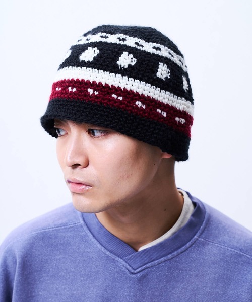 THE BOLDMAN チャンキーニットビーニー THE BOLDMAN ニット帽 ニットキャップ Chunky Knit Beanie / チャン