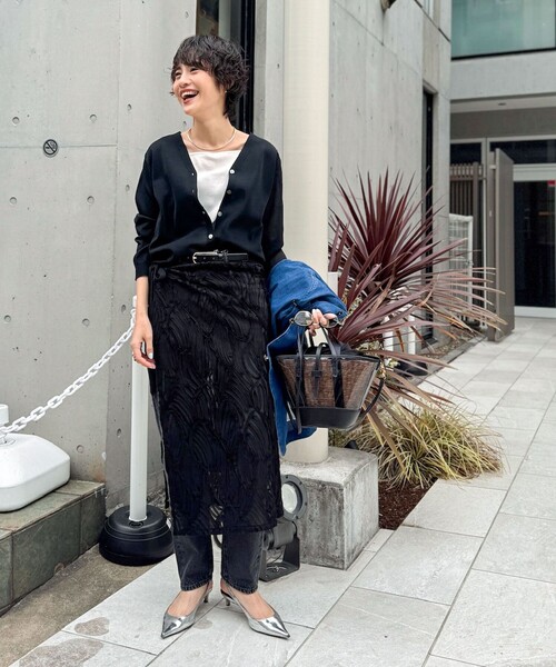 「Rie Miller」 デニムパンツ L ベビーピンク レディース