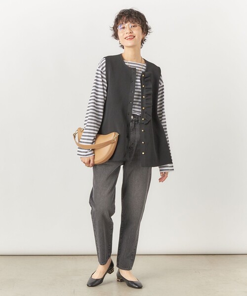 「Rie Miller」 デニムパンツ L ベビーピンク レディース