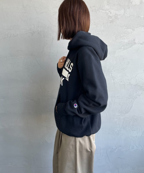 Champion（チャンピオン） パーカー リバースウィーブ カレッジロゴ