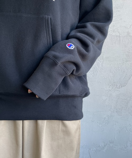 Champion（チャンピオン） パーカー リバースウィーブ カレッジロゴ