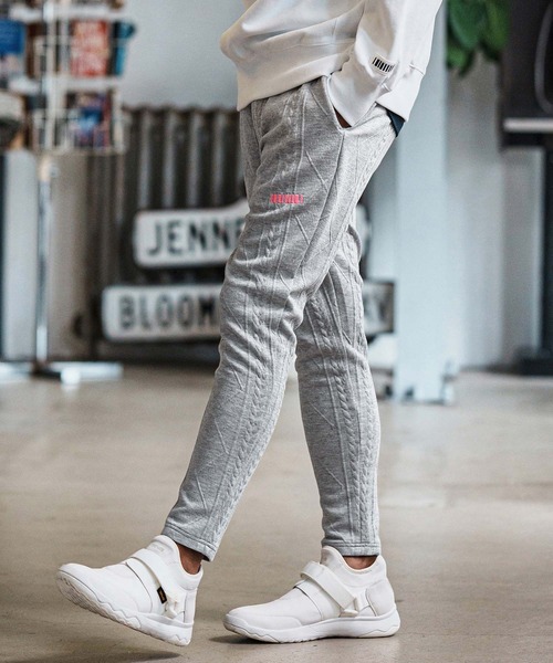 felkod（フィルコッド） パンツ mp14090-Cable Knit Jersey Pants