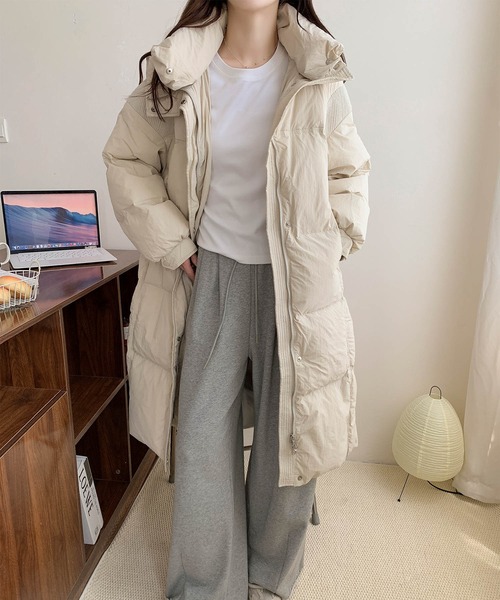 aimoha（アイモハ） ダウンコート ダウンジャケット オーバーサイズ