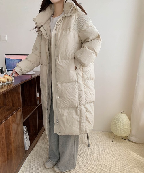 aimoha（アイモハ） ダウンコート ダウンジャケット オーバーサイズ