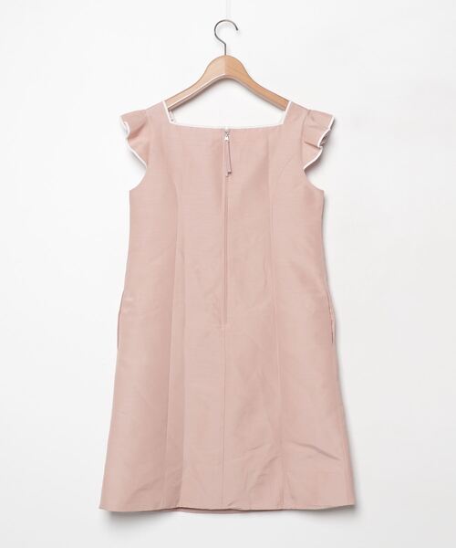 美品☆フォクシーニューヨーク 膝丈ワンピース ピンク ノースリーブ