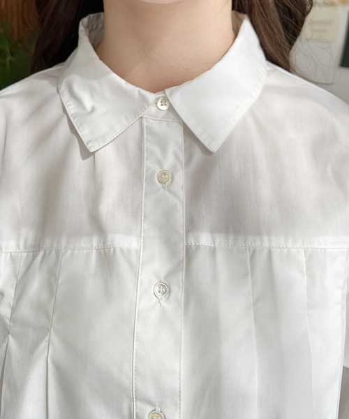 「moment+」 半袖シャツ L ブラック レディース_画像6