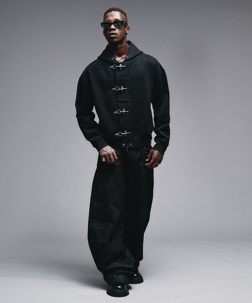 ANDER HUNK パーカー Fireman Design Zip-up Parker / ファイヤーマン