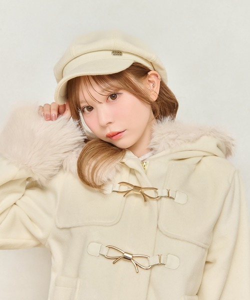 apres jour 帽子 キャスケット 「apres jour×ARIAZ」チャームタグ付き