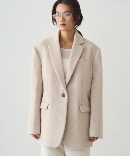 Loungedress（ラウンジドレス） コート アウター シャギージャケット