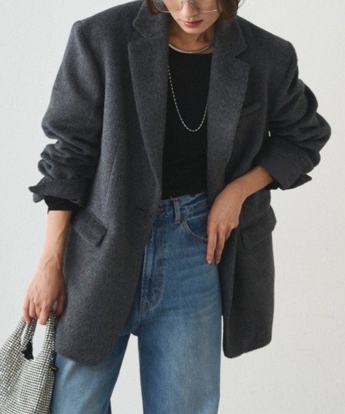 Loungedress（ラウンジドレス） コート アウター シャギージャケット