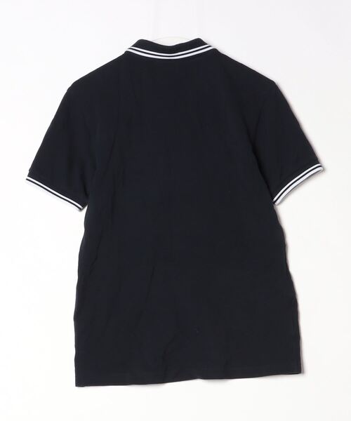 「FRED PERRY」 半袖ポロシャツ SMALL ネイビー メンズの画像