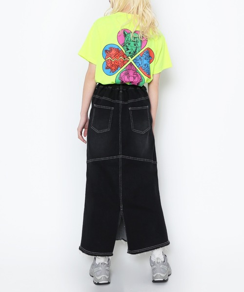 「PUNYUS」 半袖Tシャツ 4 ホワイト レディース_画像5