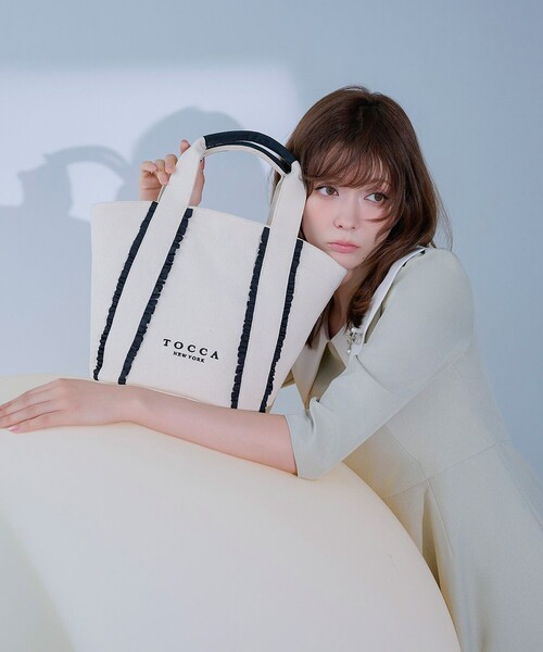 TOCCA トッカ ( Lサイズ ) WEB限定＆一部店舗限定】【A4サイズ対応】BIG TOCCA TOTE L トート