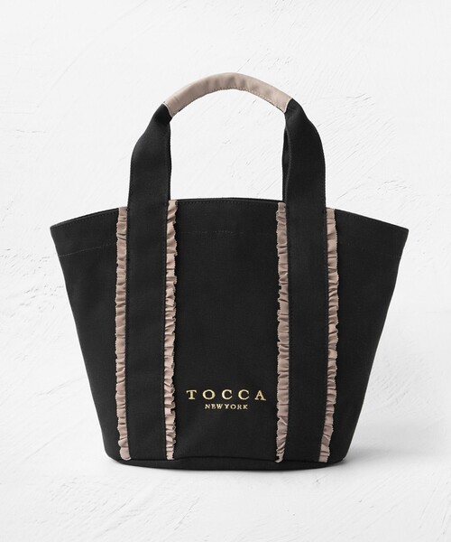 TOCCA（トッカ） トートバッグ TRILL TRIM CANVASTOTE キャンバス