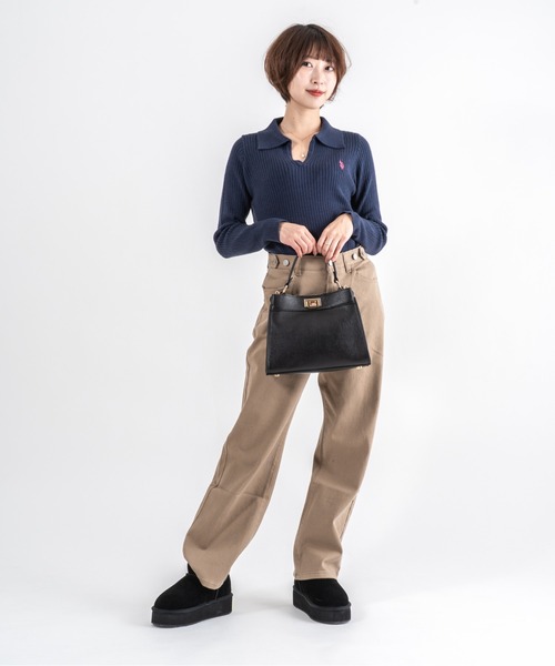 ショルダーバッグ バッグ 「GIANNI NOTARO 」ハンドバッグ　ショルダーバッグ　本革 レディースの画像
