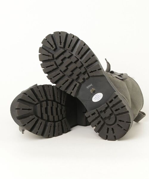 「YOSUKE」 ショートブーツ 23cm グレー レディース_画像3