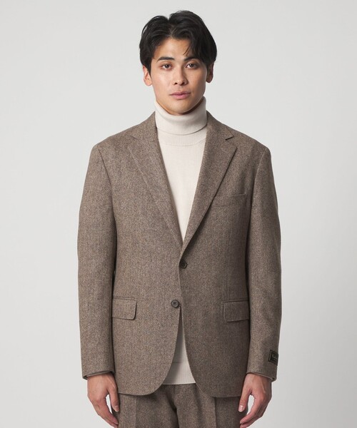 A DAY IN THE LIFE ジャケット テーラードジャケット ホームスパン