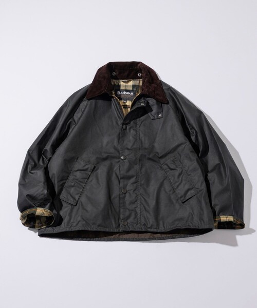 【未使用】Barbourバブアー　UA別注　フーデットブルゾン/ジャケット Barbour（バブアー） ブルゾン アウター 別注 MODIFIED TRANSPORT
