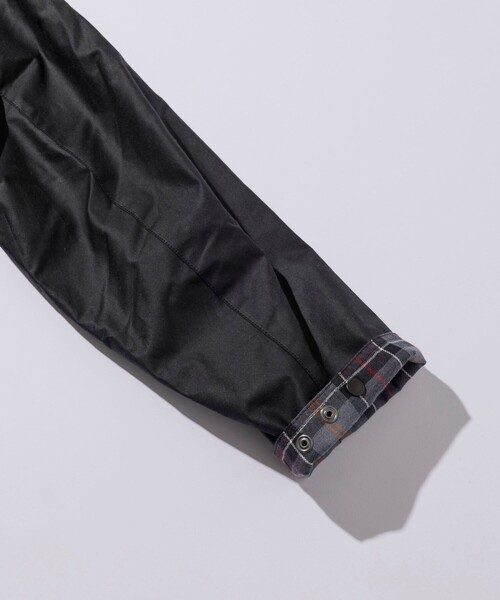 ブルゾン アウター Barbour/バブアー 別注 MODIFIED TRANSPORT WAXJACKET メンズの画像
