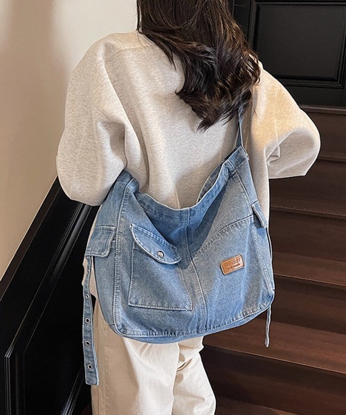 デニム ショルダーバッグ miniministore（ミニミニストア） ショルダーバッグ バッグ デニム