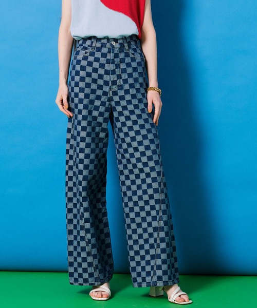 [MAISON SPECIAL] Denim брюки 38 голубой женский 