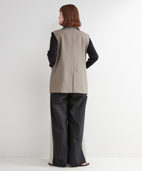 「B.C STOCK」 パンツ LARGE チャコールグレー レディース_画像5