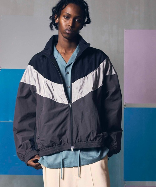 MAISON SPECIAL（メゾンスペシャル） ナイロンブルゾン 1 ベージュ