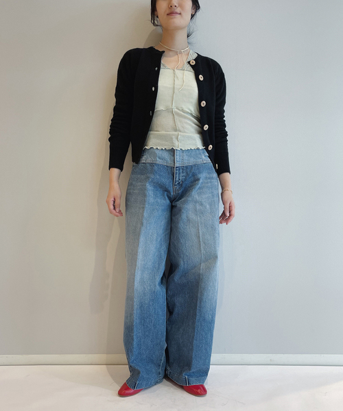 BASERANGE（ベースレンジ） カーディガン TIER カーディガン PUTCRC