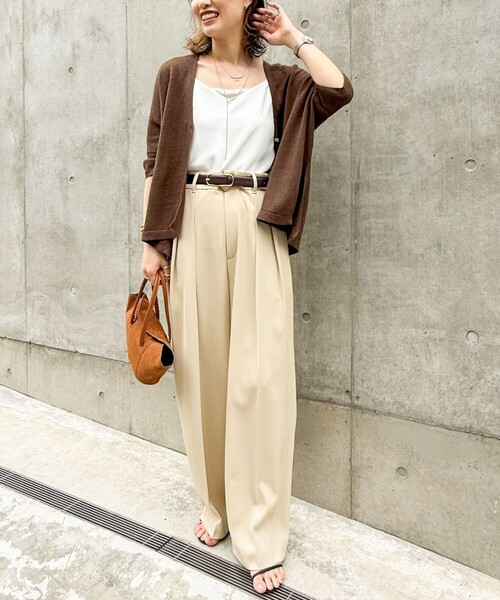 「NOLLEY'S Sophi」 スラックス 36 ブラウン レディース_画像5