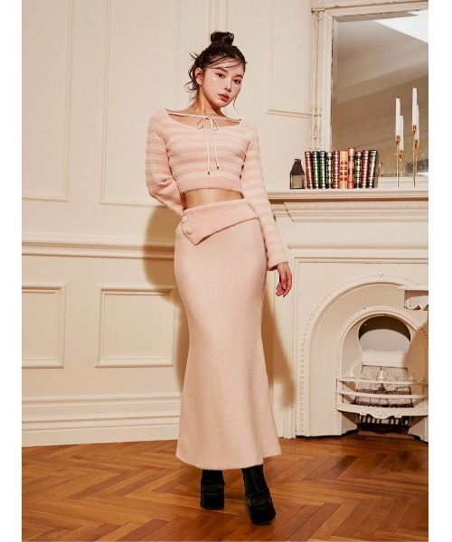 Darich（ダーリッチ） ニットワンピース - ピンク レディース