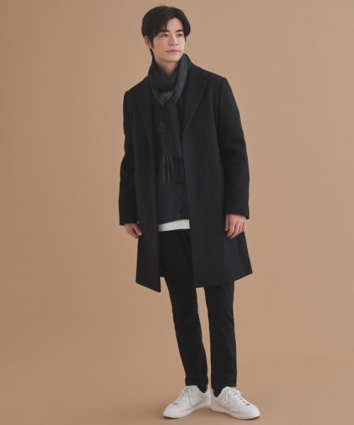 GLOBAL WORK（グローバルワーク） チェスターコート LARGE ブラック