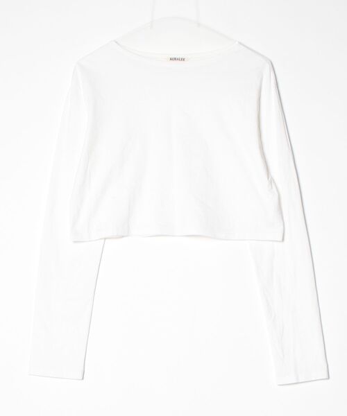 AURALEE（オーラリー） 長袖カットソー 1 ホワイト レディース