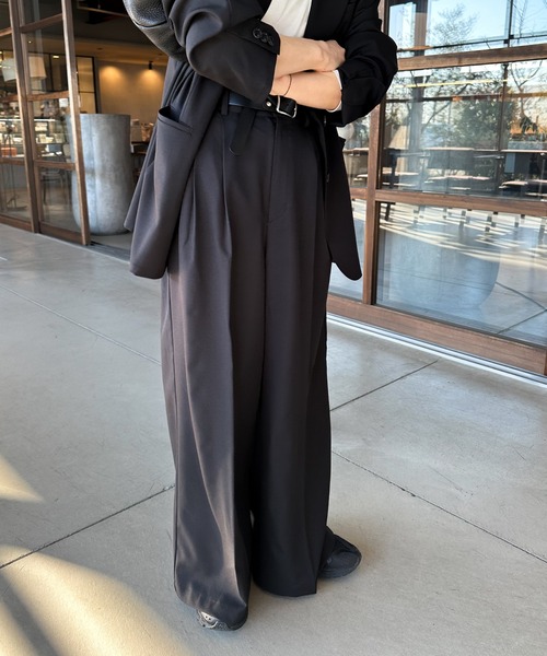 select MOCA by son」 スラックス SMALL ブラック レディース