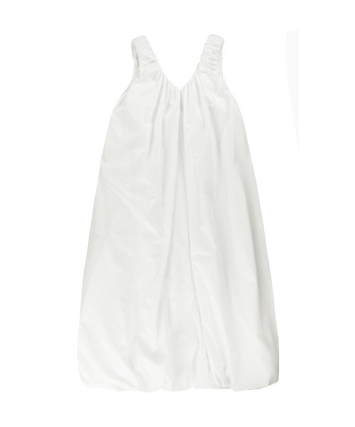 「ALEXIA STAM」 ノースリーブワンピース S ホワイト レディース_画像2