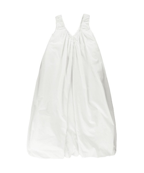 「ALEXIA STAM」 ノースリーブワンピース S ホワイト レディース_画像3