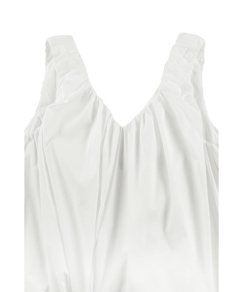 「ALEXIA STAM」 ノースリーブワンピース S ホワイト レディース_画像4