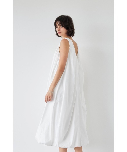 「ALEXIA STAM」 ノースリーブワンピース S ホワイト レディース_画像7