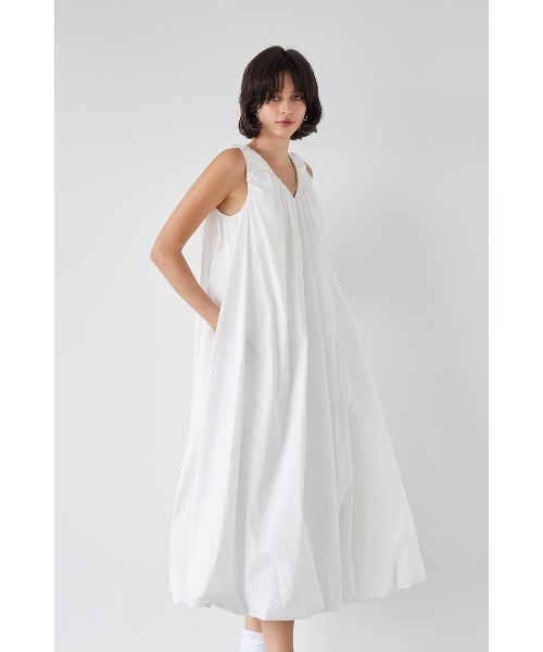 「ALEXIA STAM」 ノースリーブワンピース S ホワイト レディース_画像8