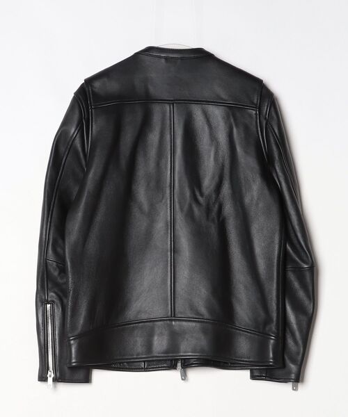 UNITED TOKYO レザージャケット・ブルゾン 黒 WATER BUFFALO フライトレザーブルゾン(1 BLACK): : メンズ｜UNITED