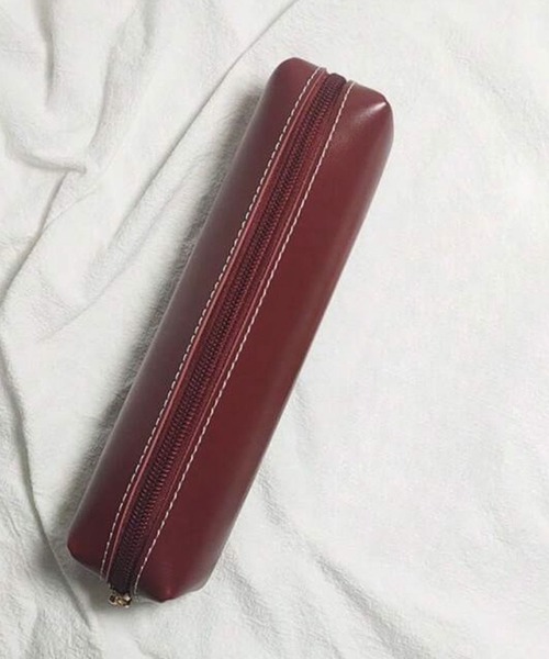 Port（ポート） フェイクレザー ペンケース / 文具入れ : ZOZOTOWN