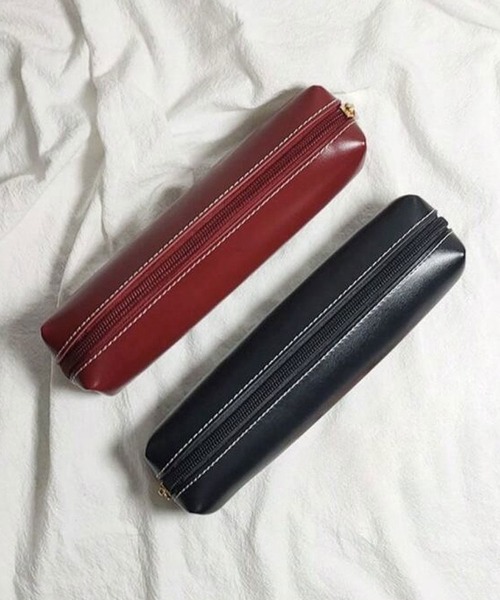 Port（ポート） フェイクレザー ペンケース / 文具入れ : ZOZOTOWN