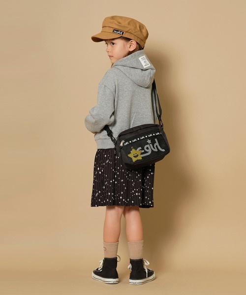 「X-girl Stages」 「KIDS」長袖ワンピース 120cm グレー キッズ_画像9