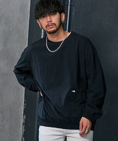 The North Face 黒 長袖シャツ M THE NORTH FACE（ザ ノースフェイス） 長袖Tシャツ M ブラック メンズ